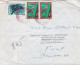 CONGO --lettre De LEOPOLDVILLE Pour CHARLEROI Réexpédiée Sur BRUXELLES (Belgique)  Timbre..cachet CHARLEROI Au Verso - Covers & Documents