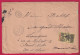 HAUT SENEGAL ET NIGER 35C COCOTIER ZINDER TERRITOIRE DU NIGER 1914 POUR ST MALO ILLE ET VILAINE LETTRE - Briefe U. Dokumente