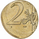 Autriche, 2 Euro, Error Struck On Core Only, 2002, Vienne, Du Cupronickel, SPL - Variétés Et Curiosités