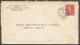 1931 Bell Thread Corner Card Cover 2c Arch CDS Hamilton Ontario - Histoire Postale