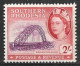 SOUTHERN RHODESIA....QUEENELIZABETH .II..(1952-22.)...." 1953."......2/-.....SG87.......MNH.. - Southern Rhodesia (...-1964)