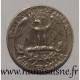 ETATS UNIS - KM 164 A - 1/4 DOLLAR 1966 - Philadelphie - GEORGE WASHINGTON - TB - 1932-1998: Washington