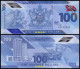 Trinidad And Tobago 100 Dollars, (2019), AA Prefix, Polymer, XF - Trindad & Tobago