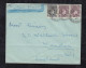 Nigeria 1946 Airmail Cover 2x6p + 3p Georg VI LOKOJA X LONDON England - Nigeria (...-1960)