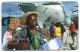 British Virgin Islands - Playing Steel Pan - 13 Digits On Backside (Black Chip) - Islas Virgenes