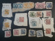 DJ 18 CHINA  LOT DE TP SUR FRAGMENTS LETTRES   . +AFF INTERESSANT +++ - Oblitérés