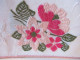 Galon-Pastel-coton Fleurs-et-feuilles Très Printanier X 2m30 - Frais Du Site Déduits - Spitzen Und Stoffe