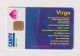 VENEZUELA  - Zodiac Virgo Chip Phonecard (bent) - Venezuela