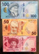 KYRGYZSTAN: NEW Set Of  3 Banknotes 20+50+100 SOM 2023/2024 UNC Nice Be First To Have - Kyrgyzstan