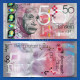 De La Rue - Albert Einstein - 50 Units Depth Thread - 2010 Specimen Test Note Unc - Fiktive & Specimen