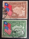 1939 China - U.S.A. Sesquincentennial, Map Of China , Flags - 1912-1949 Republic