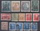 Delcampe - ⁕ Hungary / Ungarn ⁕ Small Collection / Lot Of 14 PERFIN Stamps - See Scan - Perfin