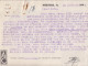 CP "Anc. Ets Nottegheim" Obl. Mézières RP Le 28/11/ 41 Sur 40c X 2 Mercure N° 413 (tarif Du 1/12/39) Pour Sedan - 1938-42 Mercurius