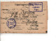 COURRIER PRISONNIER FRANCAIS 1918 - Courriers De Prisonniers