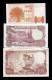 España Spain Set 3 Billetes 200 100 Pesetas 1965-1980 Pick 150 152 156 Mbc Vf - Other & Unclassified