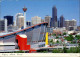 Postcard Calgary Panorama Mit Saddledome Stadion Und Funkturm 1990 - Other & Unclassified