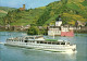 Ansichtskarte Kaub Passagiersschip AZOLLA Rhein Schiff Schiffsfoto-AK 1970 - Kaub