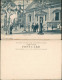Gibraltar Strassen Partie Church Street Einheimisches Treiben 1900 - Gibraltar