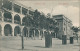 Postcard Gibraltar South Barracks Strassen Partie Street View 1910 - Gibraltar