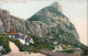 Gibraltar Governor's Cottage Blick Zum Felsen, Vintage Postcard 1905 - Gibraltar