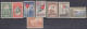 CUBA 1951. CENTENARIO DE LA BANDERA CUBANA. MNH. EDIFIL 445/52  FLAG - Neufs