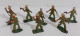 60859 Cs17 SOLDATINI BRITAINS - Lotto 7 Soldati Legione Straniera - Tin Soldiers