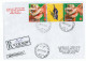 NCP 10 - 2315-a Romania, Hong Kong - Registered, Stamps + Vignette - 2011 - Covers & Documents