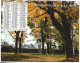 Almanach  Calendrier  P.T.T  -  La Poste -  1972 -  Paysage - Douceur De L'automne - Grand Format : 1971-80