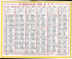 Almanach  Calendrier  P.T.T  -  La Poste -  1971 - - Grand Format : 1971-80
