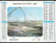 Almanach  Calendrier  P.T.T  -  La Poste -  1971 -maree Basse A Pornichet - Marseille Vieux Port - Grossformat : 1971-80