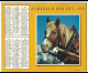 Almanach  Calendrier  P.T.T  -  La Poste -  1970 - Cheval - Polignac - Grossformat : 1961-70