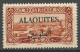 ALAOUITES N° 25 Variétée L D'ALAOUITES Très épais NEUF* TRACE DE CHARNIERE / Hinge / MH - Ongebruikt