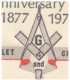 Provincial Mark Lodge Anniversary, Working Tools Of A Mark Master Mason, Freemasonry Masonic Britain Cover - Massoneria