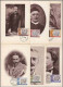 !!! CARTES MAXIMUM SERIE PERSONNALITES BELGES (12 CARTES) - 2 SCANS - 1961-1970