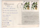 Timbres , Stamps " Plante , Fleur : Atropa Belladonna " Sur CP , Carte , Postcard Du 08/04/81 - Briefe U. Dokumente