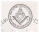 2nd Masonic Pilgrimage To The Holy Land Jerusalem, David Star Judaica, Freemasonry Israel US Combo RARE Masonic Cover - Vrijmetselarij