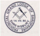 Masonic Trust For Girls Boys, Salopian Lodge Of Charity, Military, Civil Lodge, Freemasonry Singed By Grand Master Cover - Francmasonería