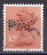 Grande Bretagne - Elisabeth  -  Y&T N °  782  Perforé  PAC - Gezähnt (perforiert)