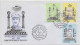 Hourglass, Time Measurement, Beehive, Honeybee, Seeing Eye, Nilad Masonic Lodge Freemasonry True Masonic FDC Philippines - Vrijmetselarij