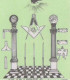 Hourglass, Time Measurement, Beehive, Honeybee, Seeing Eye, Nilad Masonic Lodge Freemasonry True Masonic FDC Philippines - Vrijmetselarij