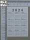 CALENDARS  - ANIMAUX - 2024 - 2 SCANS  - (Nº58389) - Tamaño Pequeño : 2001-...