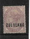 ZULULAND 1888 1d SG 2 MOUNTED MINT Cat £28 - Zululand (1888-1902)