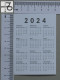 CALENDARS  - FRANÇOISE HARDY - 2024 - 2 SCANS  - (Nº58420) - Tamaño Pequeño : 2001-...