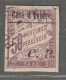 COTE D'IVOIRE - COLIS POSTAUX : N°14 Obl (1904) 50c Lilas - Oblitérés