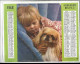 Almanach  Calendrier  P.T.T  -  La Poste -  1968   Sommeil - Enfant Et Chien - Big : 1961-70