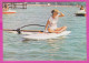 309179 / Summer In Bulgaria - Sport Sailing Segeln Navigation A Voile Sexy Girl Woman 1989 PC Bulgarie Bulgarien  - Sailing