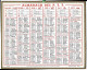 Almanach  Calendrier  P.T.T  -  La Poste -  1968 - - Tamaño Grande : 1961-70