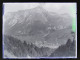 Ancienne Photo Négatif Sur Plaque De Verre Splugen Sufers Andeer Ou Rheinwald Suisse Les Grisons Alte Foto Vers 1900 - Splügen