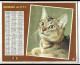 Almanach  Calendrier  P.T.T  -  La Poste -  1963 -  Chat- Cheval - Formato Grande : 1961-70