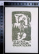 EX LIBRIS REMO WOLF Per JULIO CESAR SALVATIERRA L24-F01 - Exlibris